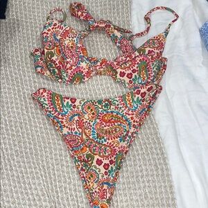 Skatie Multicolor Paisley Bikini